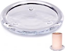 Glasuntersetzer für Kerzen 10 cm
