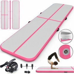 Opblaasbare gymnastiek airtrack mat 400 × 100 × 10 cm