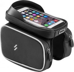 Wasserdichte Rahmen-Fahrradtasche MalTrack mit Handyhalterung