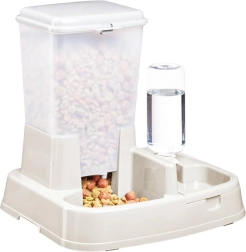 AG684 distributeur de nourriture et d’eau 2-en-1