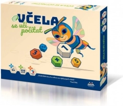 Die Biene lernt das Zählen Mosaik