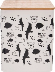 Metall-Futterbehälter 3 l