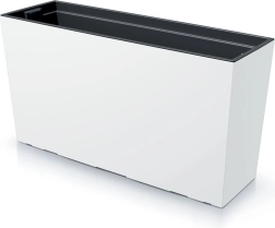 Pflanzkasten URBI CASE M mit Einsatz 77 cm weiß
