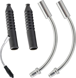 Set für V-Bremsen mit Röhrchen und Gummis