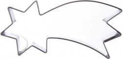 Cookie cutter Bethlehem star 6.4 cm