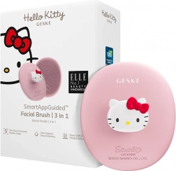 Facial Cleansing Brush 3-in-1 with Handle Geske with Hello Kitty App Pink