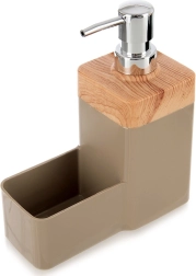 Distributeur de liquide vaisselle avec compartiment pour éponge 500 ml