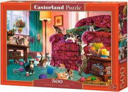 Puzzle 500 Pieces Naughty Kittens