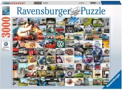 Ravensburger puzzel 3000 stukjes – 99 momenten VW Campervan