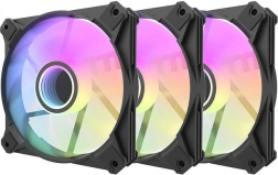 Kit de ventilateurs Darkflash Infinity 8 ARGB 120 mm, 3 pièces