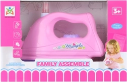 Kids' battery-powered water iron with light and sound