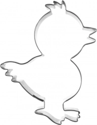 Stainless Steel Chick Cookie Cutter 7 cm