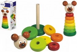 DETOA Holzpyramide Bär