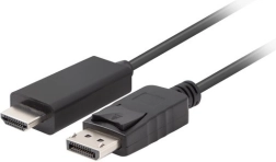 DisplayPort-naar-HDMI-kabel 1,8 m, zwart