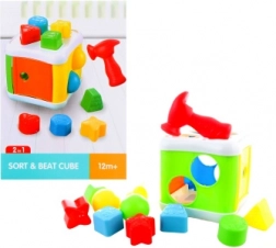 2-in-1 Hammering and Shape Sorter for Children