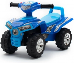 Baby loopfiets quad met geluiden BABY MIX blauw