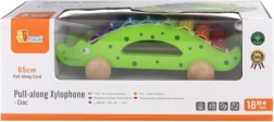 Wooden Pull-Along Xylophone Crocodile