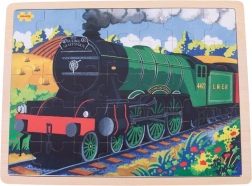 Wooden Puzzle Historic Train Flying Scotsman