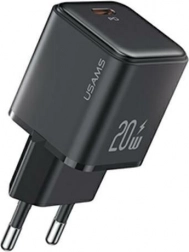 Chargeur secteur 1xUSB‑C PD 3.0 20W Rapide noir