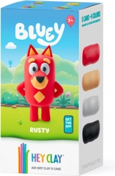 Hey Clay modeling foam BLUEY Rusty