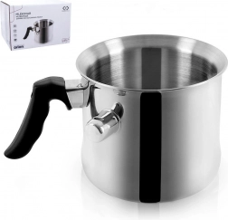 Stainless Steel Milk Pot with Water Jacket 1.5 l ORION