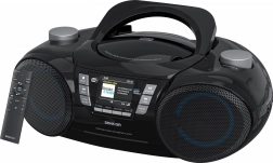 Tragbarer Sencor-Boombox mit DAB+, CD/MP3/USB/SD und Bluetooth