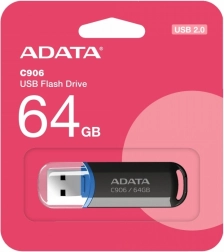USB-Flash-Laufwerk ADATA C906 64 GB USB 2.0 schwarz
