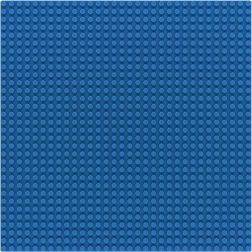 Sluban base plate 32x32 blue