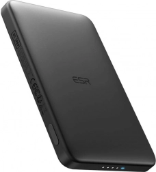 Batterie externe magnétique ESR Qi2 MagSlim 5000 mAh noire