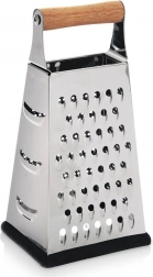 Kitchen four-sided stainless steel grater 22 cm