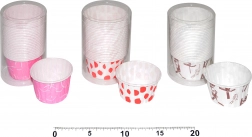 Bunte Konditor-Muffinförmchen