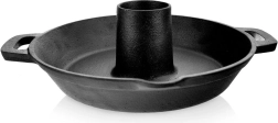 Poêle en fonte avec support pour poulet LITINA 28 cm