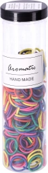 Set of 300 Hair Elastics - Pastel Type III, Mixed Colors