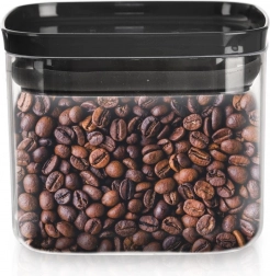 Quadratische Aufbewahrungsbox mit Deckel und Silikondichtung 700 ml