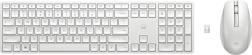 HP 650 wireless keyboard and mouse white