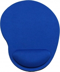 Blue mouse pad