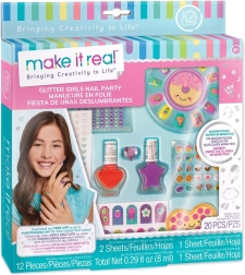 Make It Real nail polish set with decorations