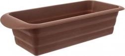 Silicone bread pan brown 29 cm