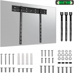 Ultraplatte muurbeugel voor TV Maclean MC-123, VESA 600 × 400, 80 kg