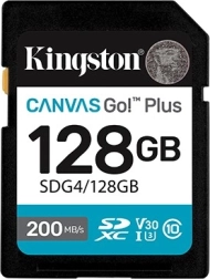 Carte mémoire SD 128 Go Kingston Canvas Go Plus