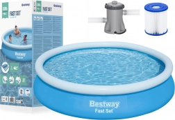 Aufblasbarer Pool Bestway Fast Set 366 × 76 cm
