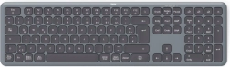Hama WK‑550 wireless keyboard, multi‑device, black/gray