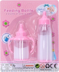 Puppenfläschchen – Set mit 2 Stück