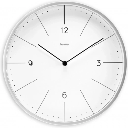 Wanduhr Sardinia 30 cm, grau