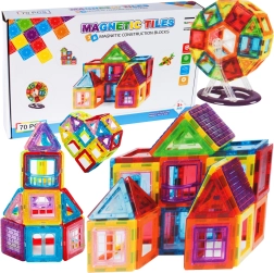 Magnetic 3D Construction Set – 70 Pieces