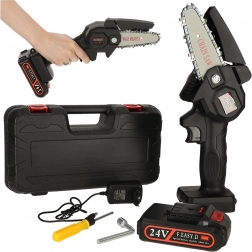 Akku-Mini-Kettensäge im Koffer