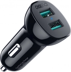 Choetech Autoladegerät mit 30W QC 3.0 und zwei USB-Anschlüssen