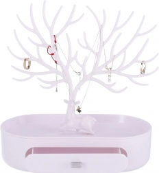 Schmuckständer aus Geweih – weiß