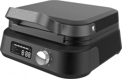 Máltec Waffeleisen mit Leistungsregelung und LCD-Display 2200 W