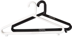 Heren plastic kledinghangers – mix van kleuren (5 stuks)